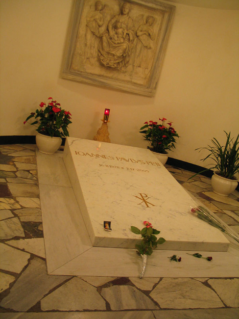 Pope John Paul's Tomb